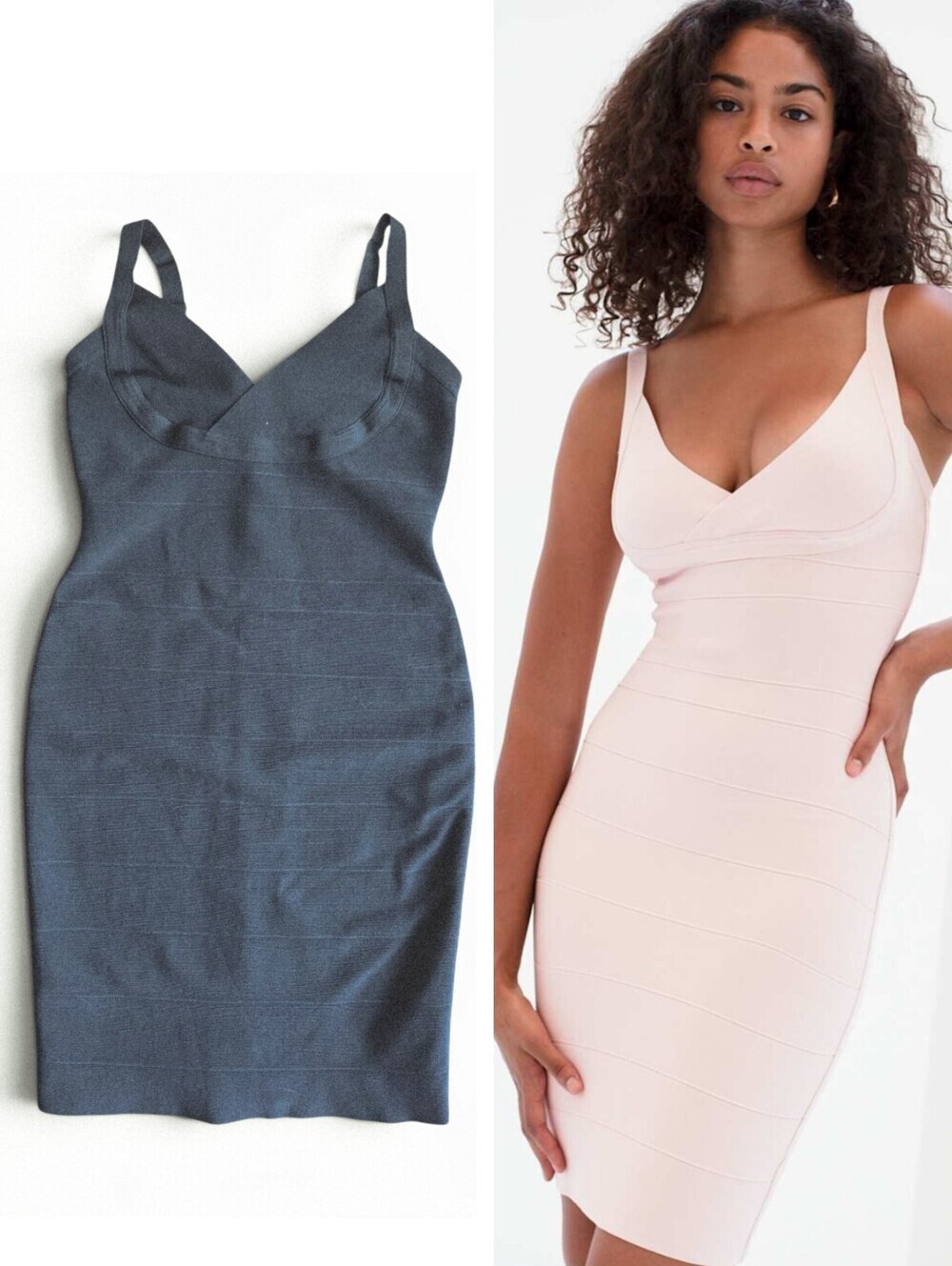 Aritzia Babaton Black Mason Bandage Bodycon Dress Size Large LBD